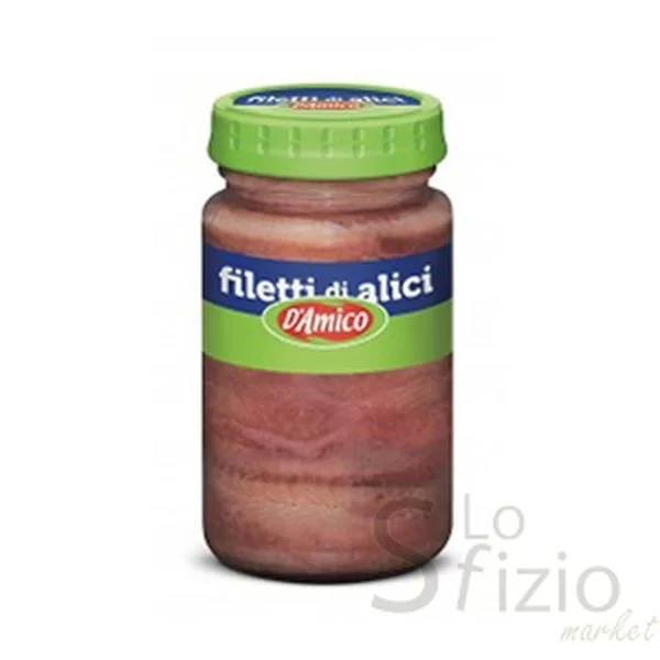 D'AMICO FILETTI DI ALICI 140GR