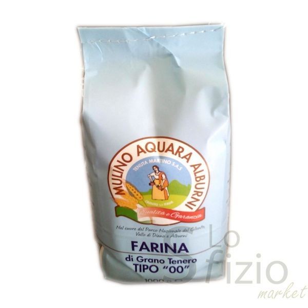 MULINO ALBURNI FARINA GRANO TENERO 00 1KG