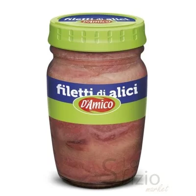D'Amico Anchovy Fillets 80g
