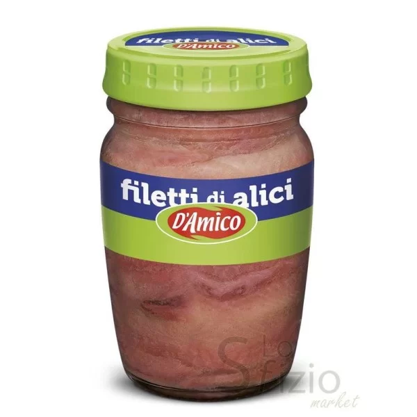 D'Amico Anchovy Fillets 80g
