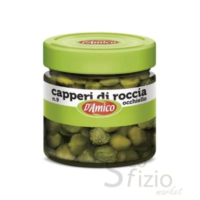 D'AMICO CAPPERI SOTTO ACETO 103GR - Home, Alimentari, Verdure Conservate