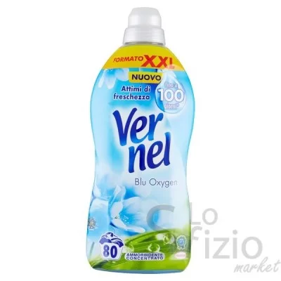 Vernel Concentrated Fabric Softener Oxygen 80 Washes 2L