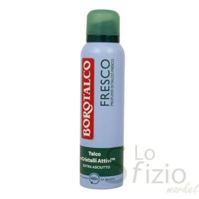 BOROTALCO DEODORANT SPRAY FRESH 150ML