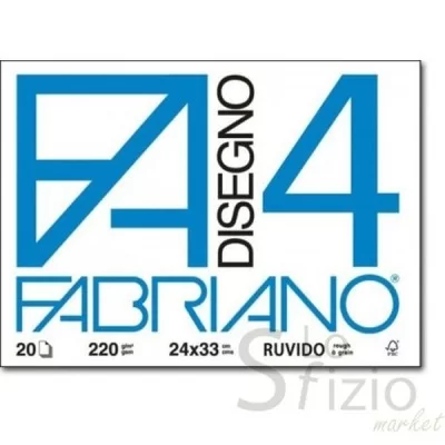Fabriano F4 Rough Sketchbook 24x33 cm 20 Sheets