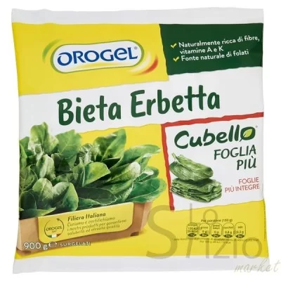 OROGEL BIETA ERBETTA FOGLIA PIU 900GR - Home, Surgelati e Gelati, Surgelati, Vegetali surgelati