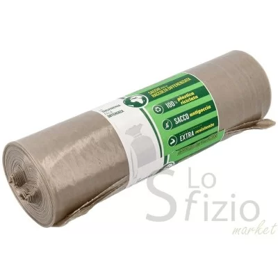 THE BEST SACCHI NETTEZZA AMBRA PZ30 52X70 GR750 - Home, Casa, Plastica, Sacchi Nettezza