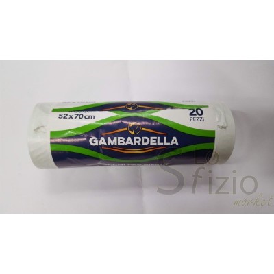 GAMBARDELLA SACCHI NETTEZZ BIANCO 52X70CM PZ.20