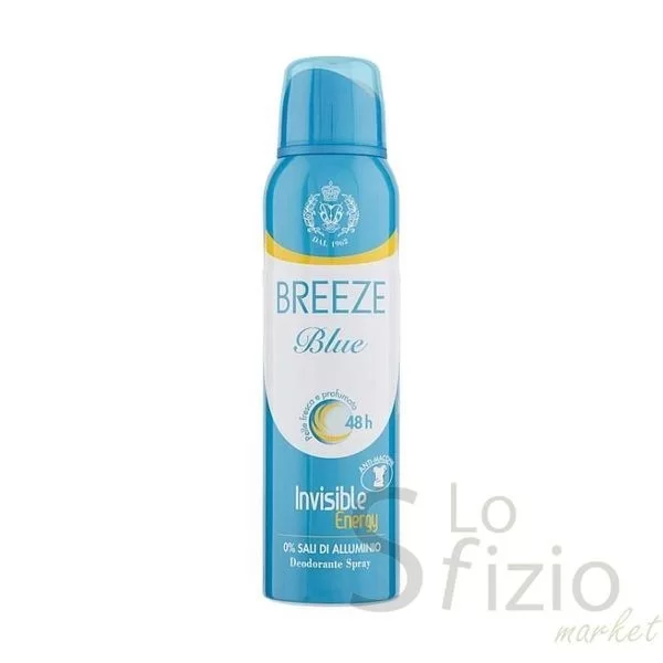 BREEZE DEO SPRAY BLUE INVISIBLE ENERGY 150ML