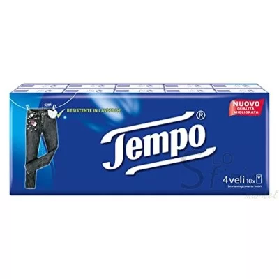 TEMPO FAZZOLETTI NORMALI X10 - Home, Casa, Carta, Tovaglioli Fazzoletti