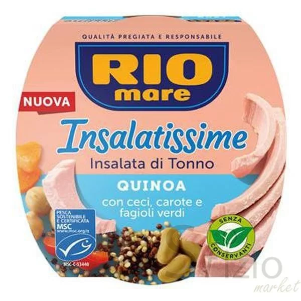 RIO MARE INSALATISSIME TONNO & QUINOA 160GR