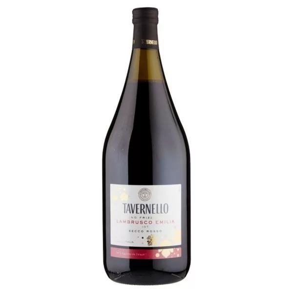 TAVERNELLO VINO FRIZZANTE LAMBRUSCO SECCO 1,5L