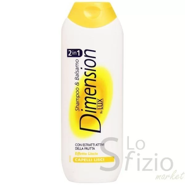DIMENSION SHAMPOO 2IN1 STRAIGHT HAIR 250ML
