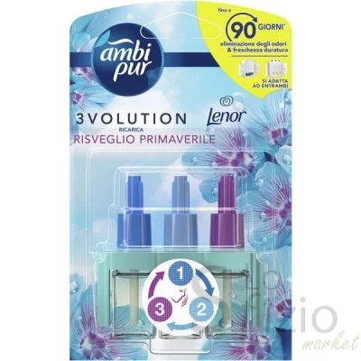 AMBIPUR 3VOLUTION LENOR RISVEG PRIMAV RICAR 20ML - Home, Detergenza, Deodoranti e Insetticidi, Deodoranti per Ambiente