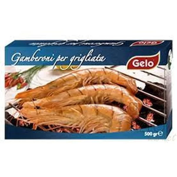 GELO GAMBERONI X GRIGLIATA 500 GR    8  12