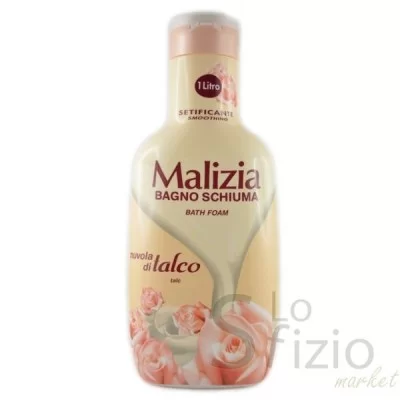 MALIZIA BAGNO SCHIUMA DELICATO NUVOLA DI TALCO 1L - Home, Igiene Cura Persona, Igiene Corpo, Bagno e Doccia Schiuma