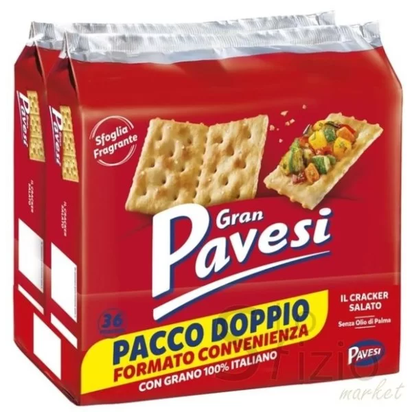 GRAN PAVESI CRACKERS SALATI BIPACK 2X560GR
