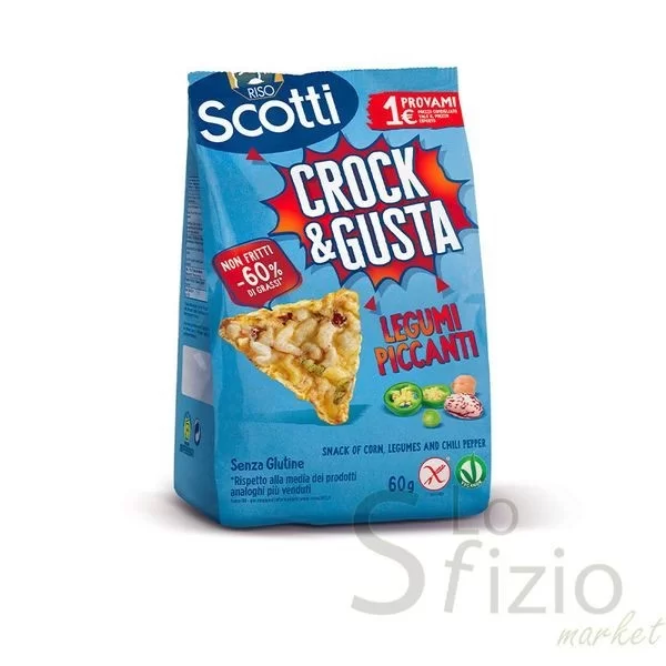 SCOTTI CROCK E GUSTA LEGUMI PICCANTI 60GR