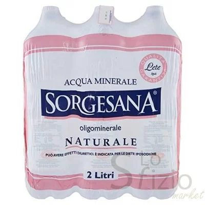 ACQUA SORGESANA NATURALE 2 LT - Home, Acqua Bibite Alcolici, Acqua Minerale, Acqua Liscia