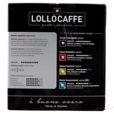 LOLLOCAFFE CIALDE AMORE ASSOLUTO X90PZ - Home, Alimentari, Caffè e Infusi, Caffè e Orzo, HO.RE.CA