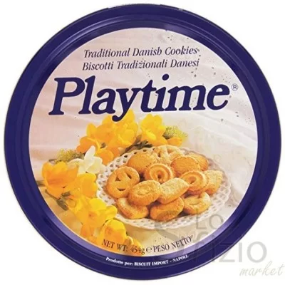 PLAYTIME DANESI BISCOTTI  454GR