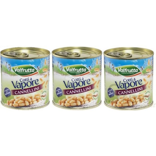 VALFRUTTA CANNELLINI 3X160GR