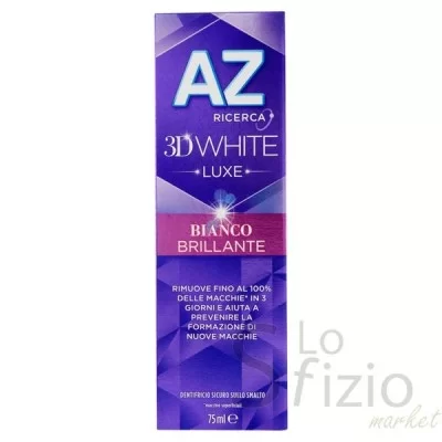 AZ DENTIFRICIO 3D WHITE LUXE BIANCO BRILLANTE 75ML - Home, Igiene Cura Persona, Igiene Corpo, Igiene Orale