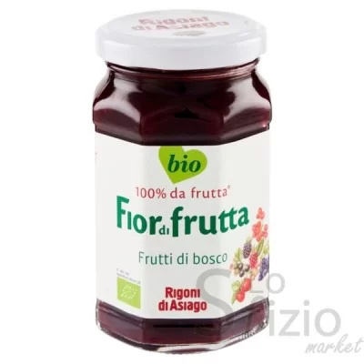 RIGONI D'ASIAGO FRUIT SPREAD MIXED BERRIES NO SUGAR ADDED 250G