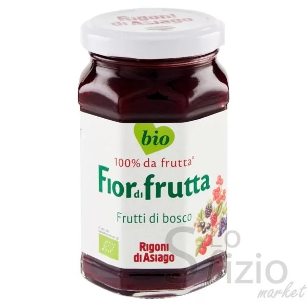 RIGONI D'ASIAGO FRUIT SPREAD MIXED BERRIES NO SUGAR ADDED 250G