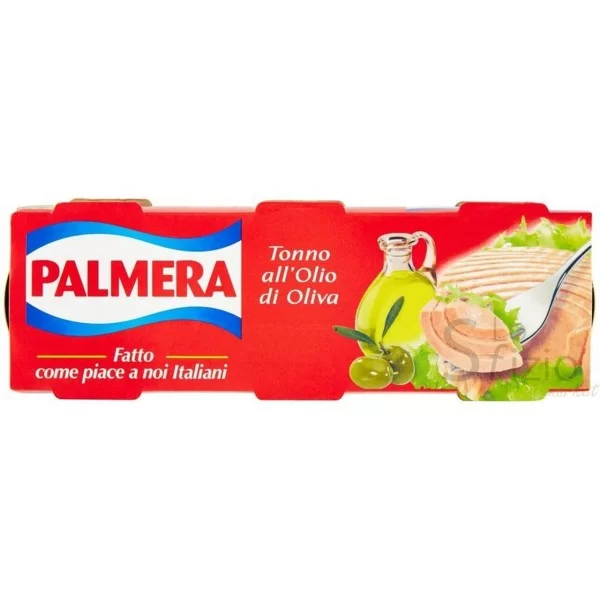 PALMERA TONNO OLIO DI OLIVA 3X70GR