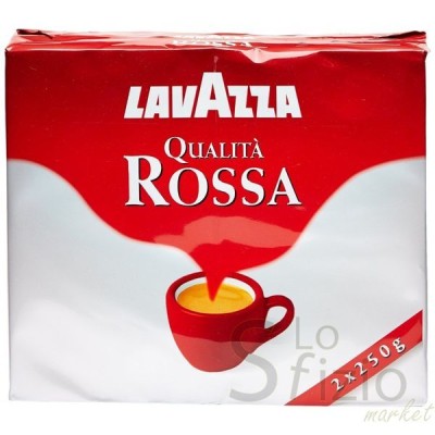 CAFFE LAVAZZA QUALITA' ROSSA 2X250GR