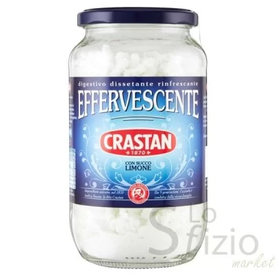 Crastan Effervescent Lemon Drink Glass Jar 250g