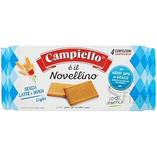 CAMPIELLO NOVELLINO LIGHT SENZA LATTE E UOVA 350GR