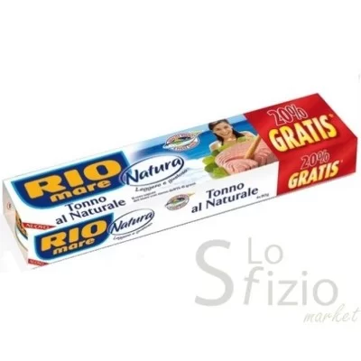 Rio Mare Natural Tuna 3x80g