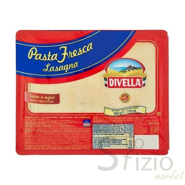 DIVELLA LASAGNA FRESCA 500GR