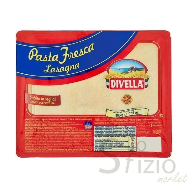 DIVELLA LASAGNA FRESCA 500GR