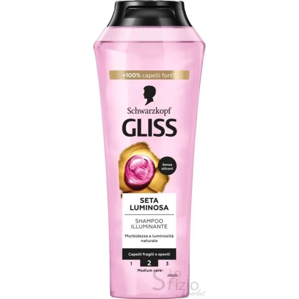 SCHWARZKOPF GLISS SHAMPOO SETA LUMINOSA 250ML