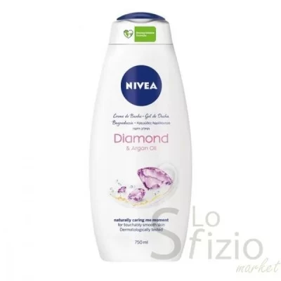 NIVEA Bath Foam Diamond Touch 500+250g