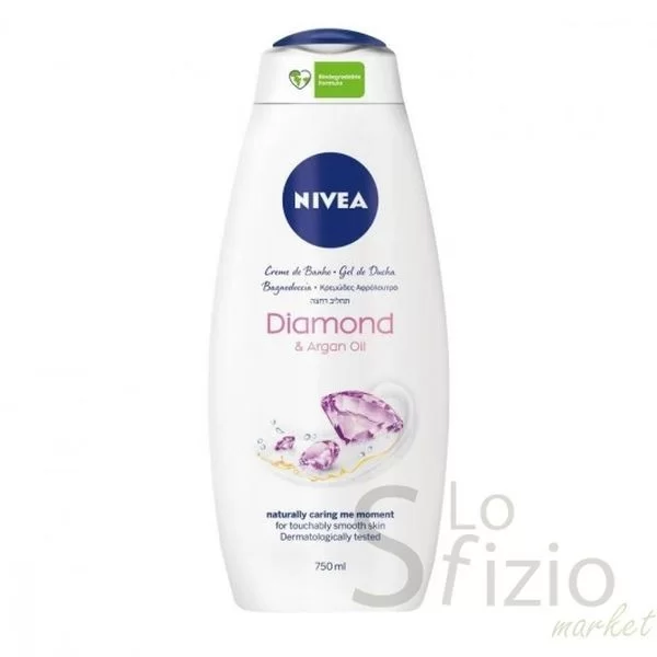 NIVEA Bath Foam Diamond Touch 500+250g