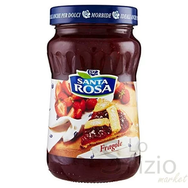 SANTA ROSA CONFETTURA ALLA FRAGOLA 600GR