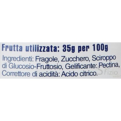 SANTA ROSA CONFETTURA ALLA FRAGOLA 600GR
