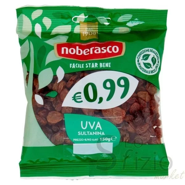 NOBERASCO UVA SULTANINA 130GR