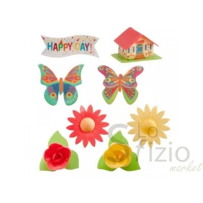 DEKORA DECORAZIONE ASSORTIMENTO WAFER 4GR - Home, Alimentari, Ingredienti per Dolci