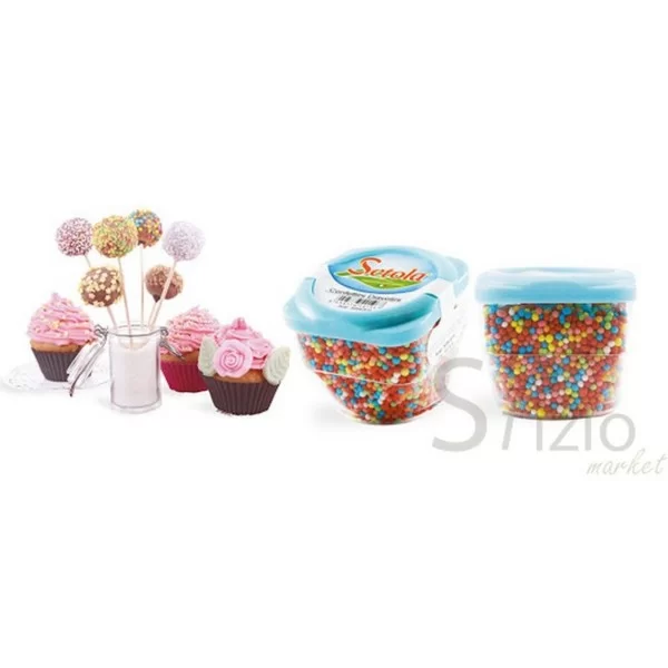 SETOLA DIAVOLIONI COLORED SPRINKLES 100G