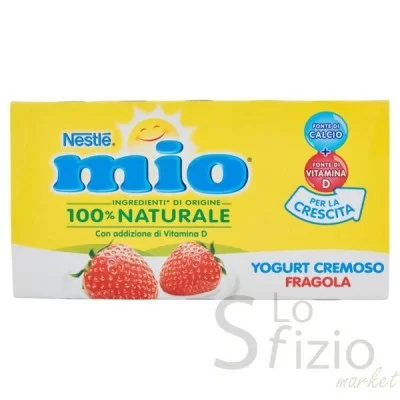 NESTLE' MIO YOGURT FRAGOLA 2X125GR