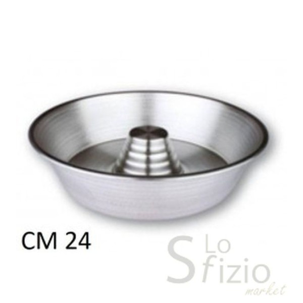 TORTIERA CON BUCO DIAM CM24 H9,5CM