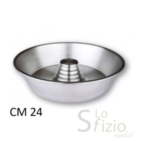 TORTIERA CON BUCO DIAM CM24 H9,5CM