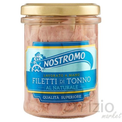 NOSTROMO FILETTI DI TONNO AL NATURALE 180GR - Home, Alimentari, Carne Pesce in scatola, Pesce in scatola
