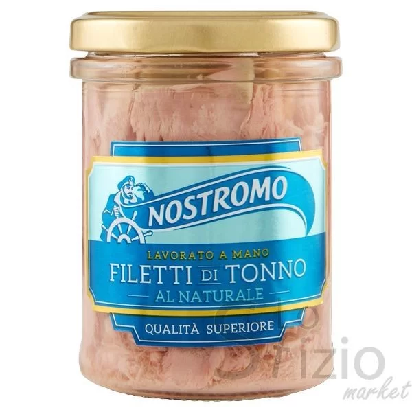 NOSTROMO NATURAL TUNA FILLETS 180G