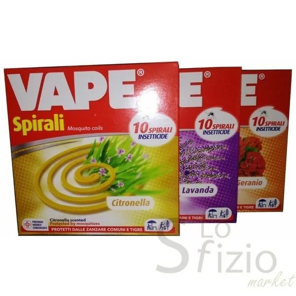 VAPE SPIRALI X 10