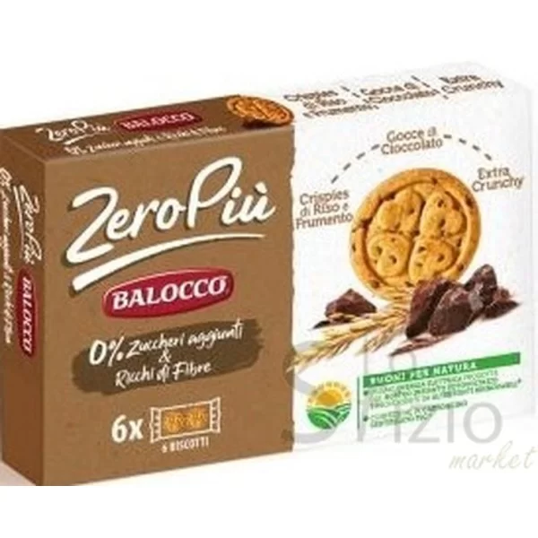 BALOCCO FROLLINO ZEROPIU S/Z GOCCE CIOCCOLAT 210GR